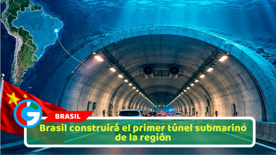 Brasil construirá el primer túnel submarino de la región
