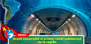 Brasil construirá el primer túnel submarino de la región