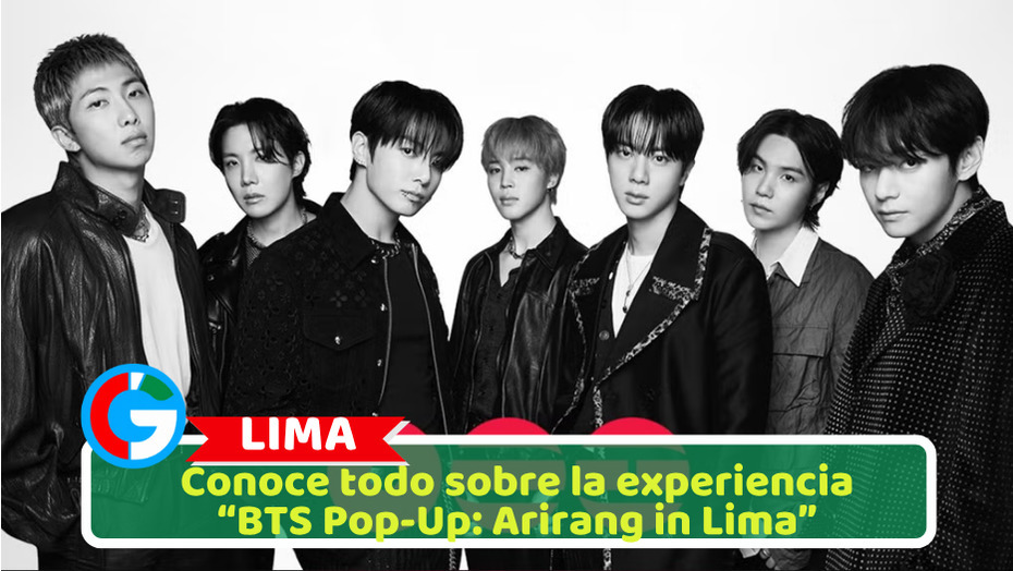 Conoce todo sobre la experiencia “BTS Pop-Up: Arirang in Lima”