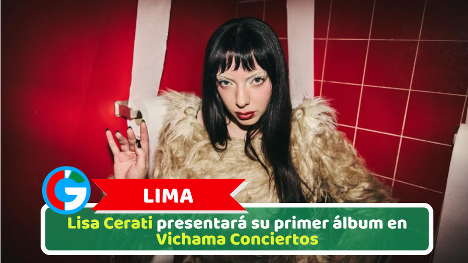 Lima: Lisa Cerati presentará su primer álbum en Vichama Conciertos