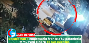 Secuestran a empresario frente a su pastelería y mueven dinero de sus cuentas