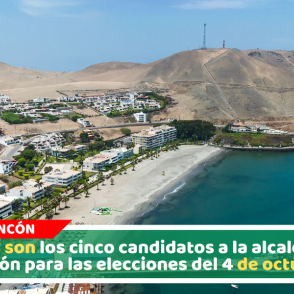 Estos son los cinco candidatos a la alcaldía de Ancón para las elecciones del 4 de octubre