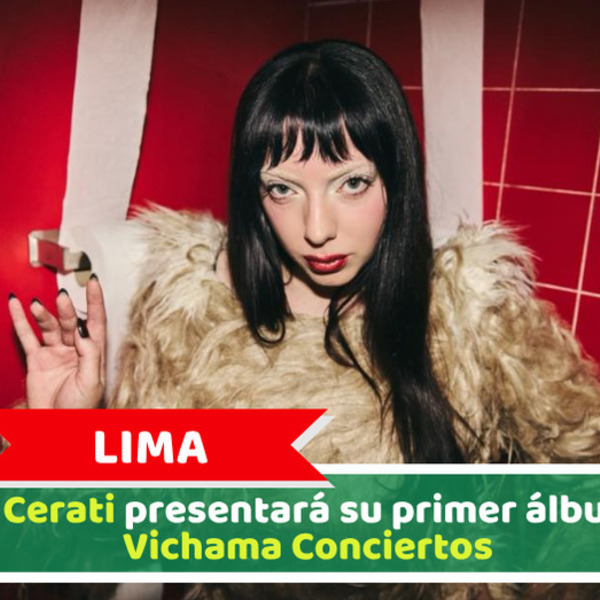 Lima: Lisa Cerati presentará su primer álbum en Vichama Conciertos