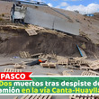 Dos muertos tras despiste de camión en la vía Canta-Huayllay