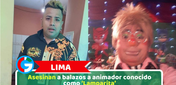Lima: Asesinan a balazos a animador conocido como ‘Lamparita’