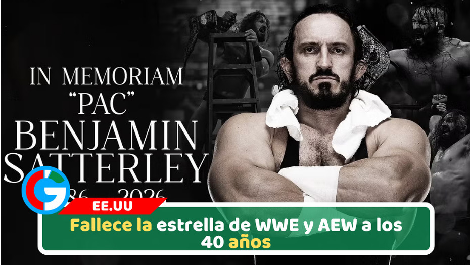 Fallece la estrella de WWE y AEW a los 40 años