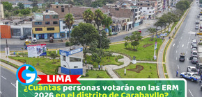 ¿Cuántas personas votarán en las ERM 2026 en el distrito de Carabayllo?
