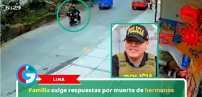 Lima: Familia exige respuestas por muerte de hermanos