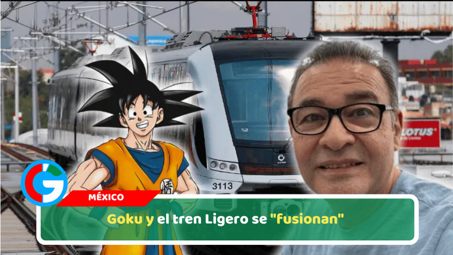 Goku y el tren Ligero se "fusionan"