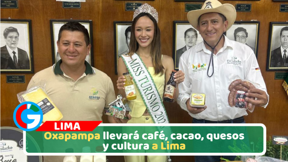Feria Oxapampa 2026: Ruleta de premios, sorteos con “Pasaporte” Y los mejores productos llegan a la alameda 28 de julio